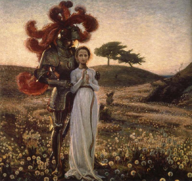 Richard Bergh Knight and The virgin